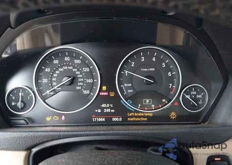 2015 BMW 320I z USA, uszkodzony, nr VIN WBA3B1G55FNT03833